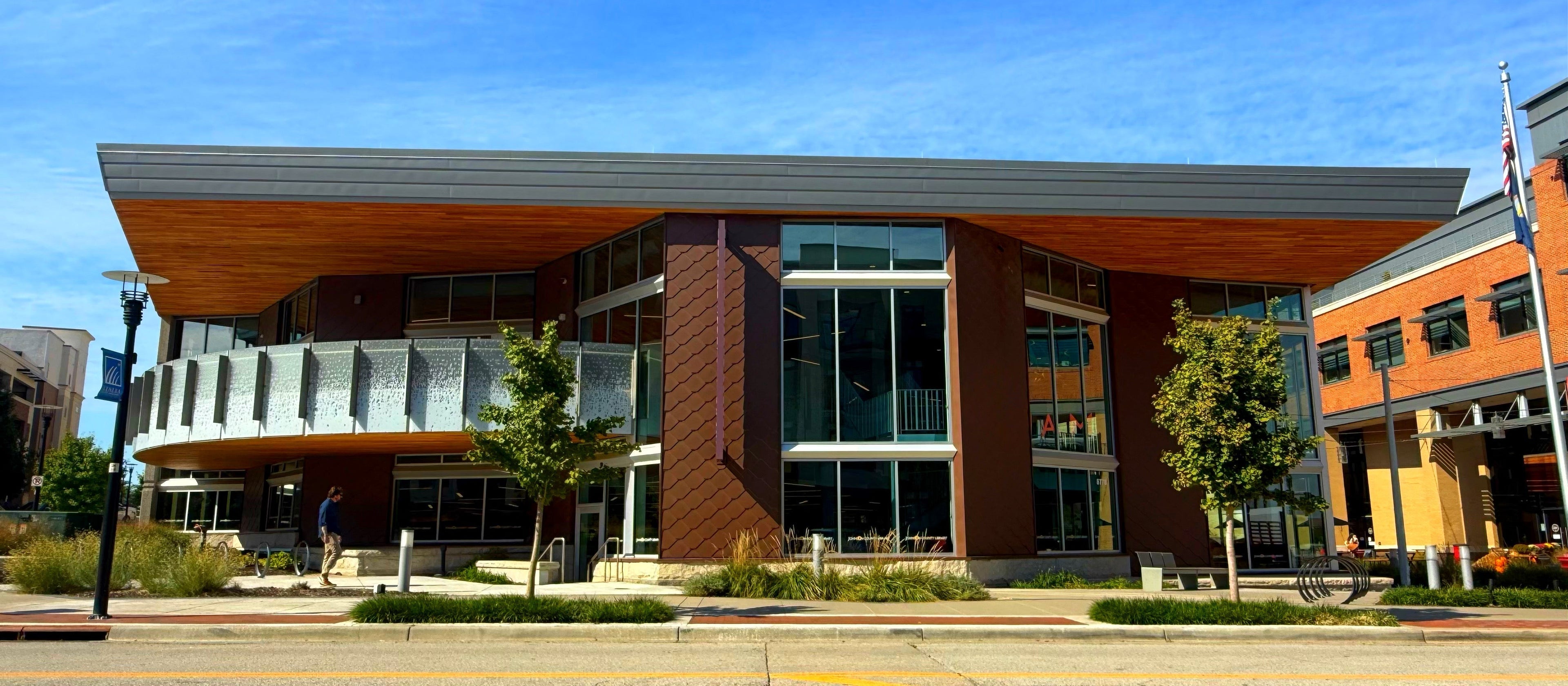 Johnson County Library project at 8778 Penrose Lane, Lenexa, Kansas